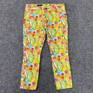 J CREW Liberty Floral Toothpick Jean in Tresco Floral 27